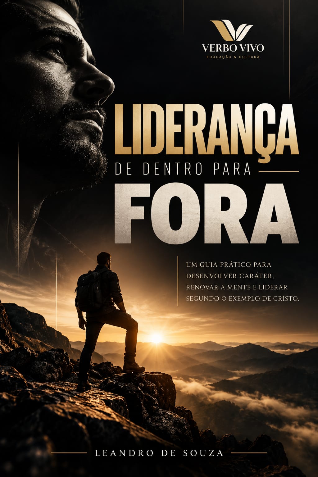 Capa do livro Liderança de Dentro para Fora